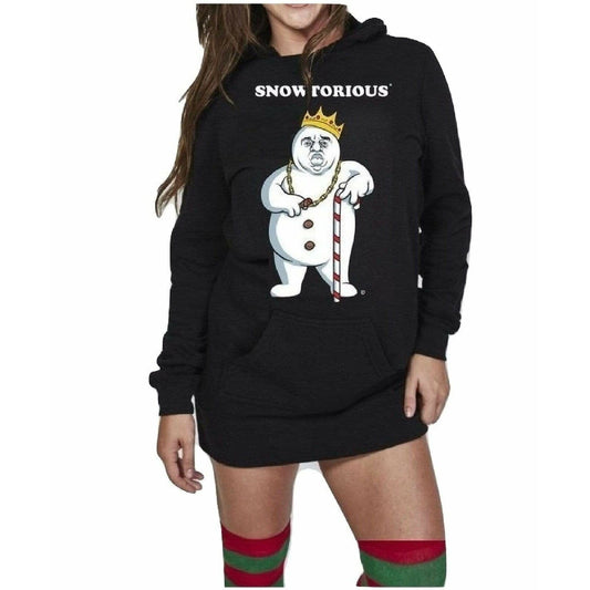 SNOWTORIOUS® - Hoodie Dress "Ugly" Christmas Sweaters Snowtorious Small Adult 